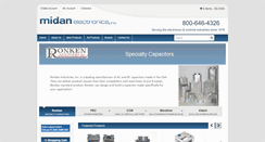 Desktop Screenshot of midanelec.com