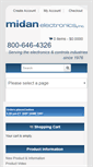 Mobile Screenshot of midanelec.com
